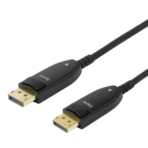 DisplayPort 1.4 Active Optical Cable, 8K@30Hz, 15m, black