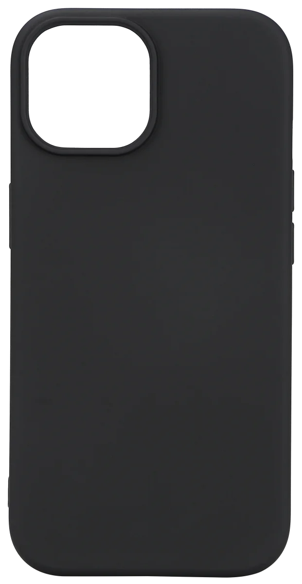 iPhone 13/14/15 recycled silicone mag back cover, BULK, black