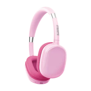 BT10 Kids Bluetooth headphones, mic, pink
