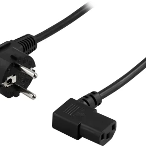 Laitekaapeli, kulma CEE 7/7 - kulma IEC C13, 1m