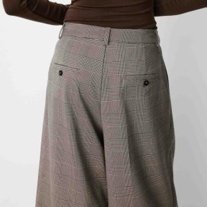 Grace & Mila ARNOLD Prince of Wales Culottes -naisten housut, Beige