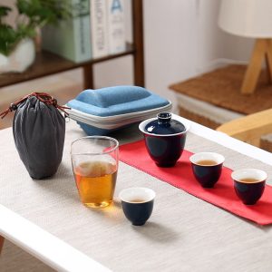 Gaiwan posliini matkateekannu 120ml