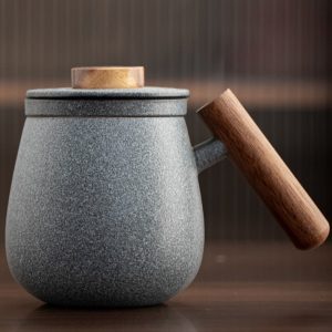 Skandinaavinen muki suodattimella ja kannella 360ml