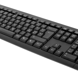 USB-näppäimistö, pohjoismainen asettelu, musta