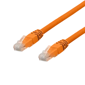 U/UTP Cat6a laitekaapeli, 2m, 500MHz, LSZH, oranssi