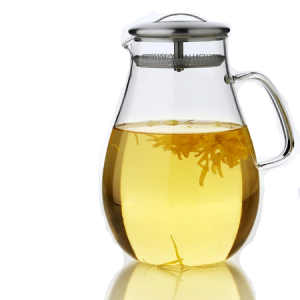 Skandinaavinen lasinen teekannu 1.5L-1.8L vintage