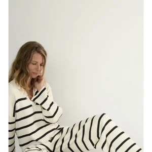 Moshi Moshi Mind -raidalliset ribpants-housut
