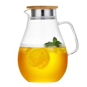 Lasi teekannu kannu 1.5-2.5L jysk