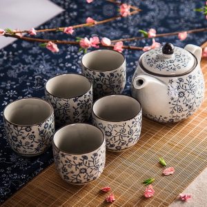Kukka Japanilainen teesetti 550ml oulu
