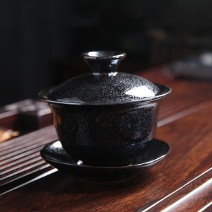 Emaloitu kiinalainen Gaiwan teekannu 160ml