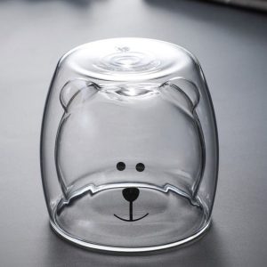 Alkuperäinen kaksiseinäinen lasimuki 230-280ml