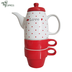 Amoureux 2 hengen teesetti 350ml