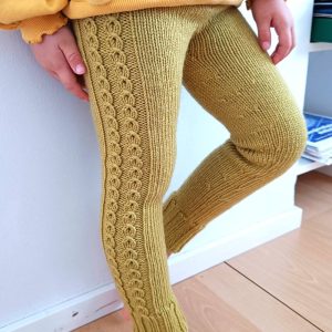 Sydänkäpy-villahousut lapselle tarvikepaketti
